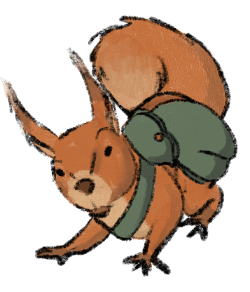 Eike, das Eichhörnchen