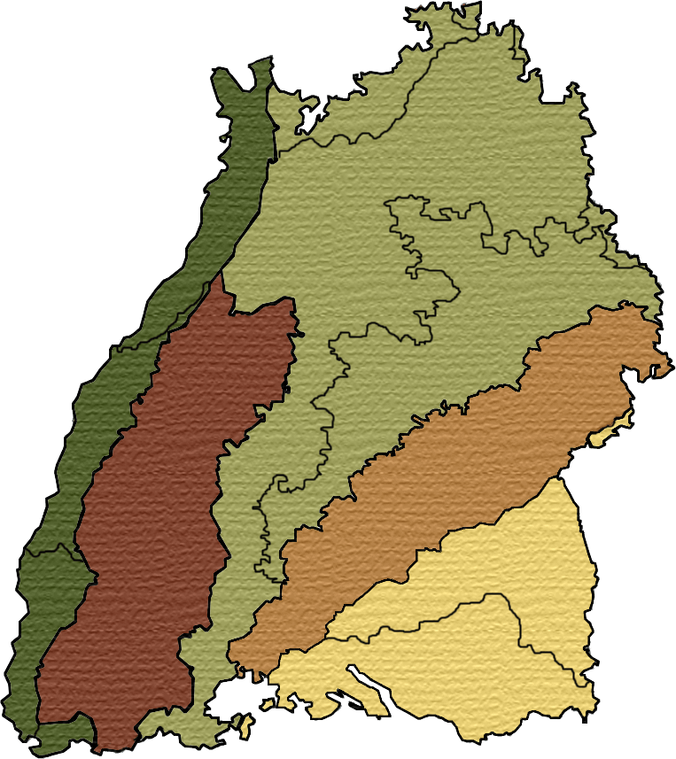 Karte Baden-Württemberg